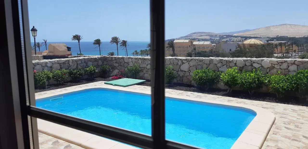 Exclusive Villa Romeo Mit Privaten Pool, Mit Herlichen Panoramameerblik Auf Den Atlant Costa Calma Spain